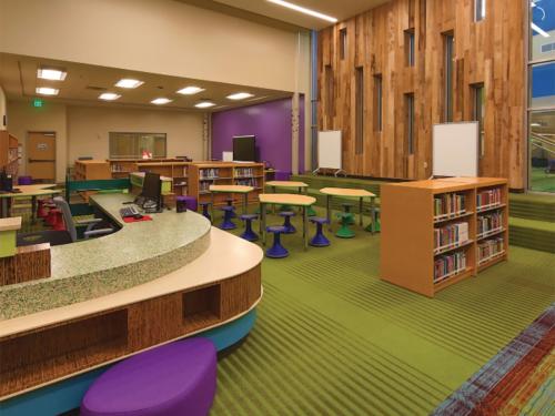 Pope Holbrook Elementary Library